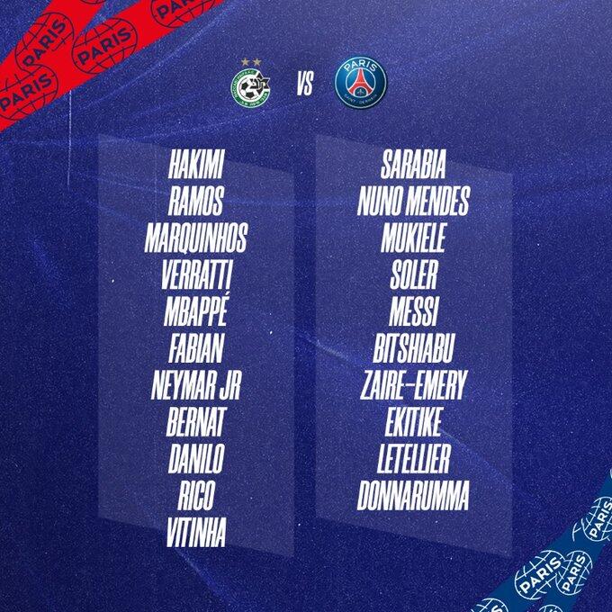 巴黎公布欧冠第2轮比赛日名单:MNM领衔,纳瓦斯缺阵