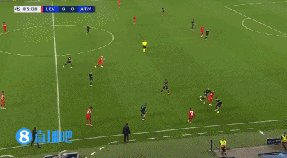 马竞丢球,勒沃库森打破僵局,安德里希推破门!