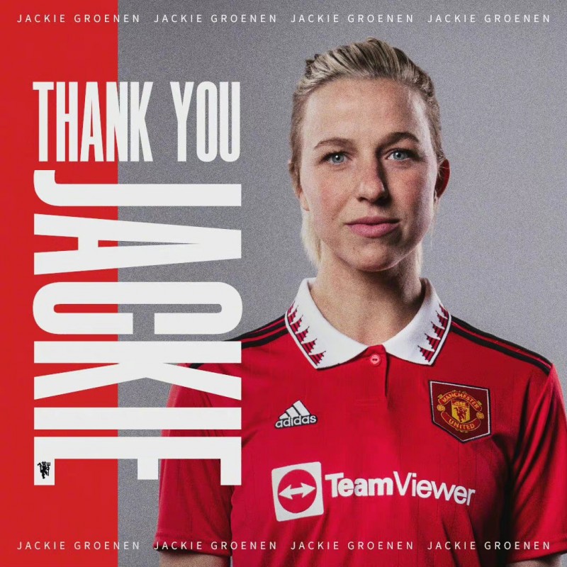 儿魔梦画上句点,官方:荷兰女足国脚杰姬-格鲁嫩从曼联转会巴黎