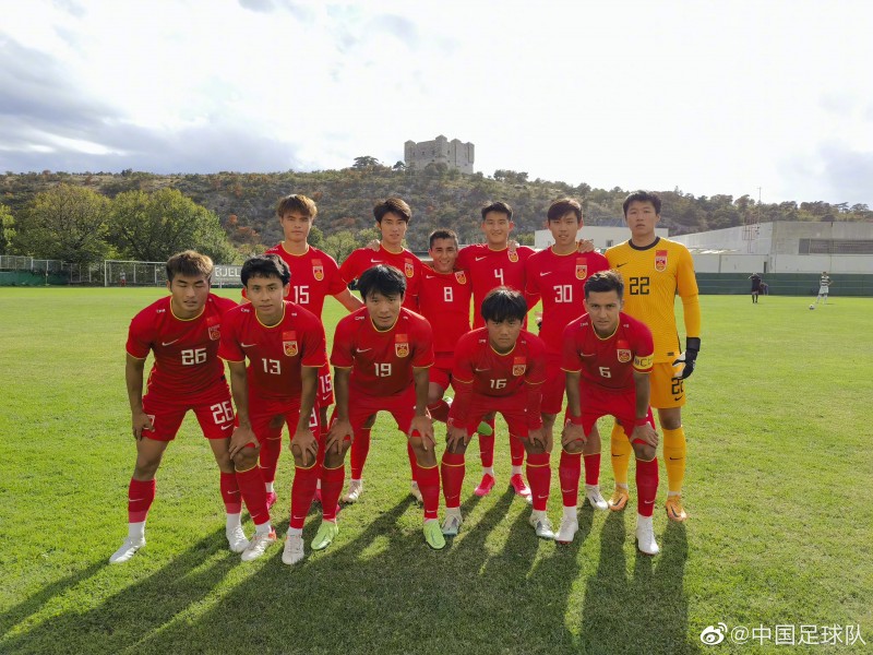 热身赛-U21国足2-0战胜克罗地亚第四级别联赛球队NK Nehaj Senj