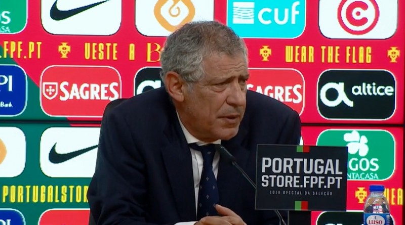 桑托斯:C罗有三到四次机会,平常能进但今天没进,这就是足球