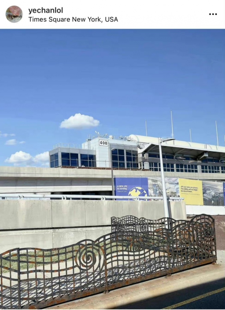 安全抵达!Scout更新ins分享纽约风景