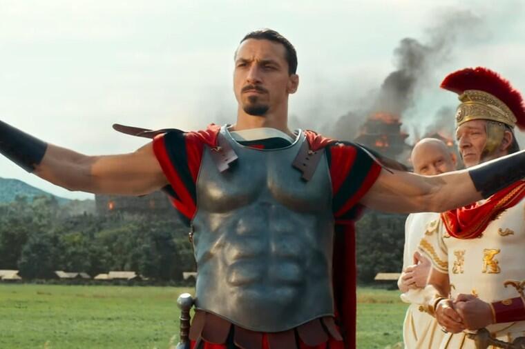 ?感受兹拉坦的压迫!伊布晒《高卢英雄》预告片,饰演罗马将领