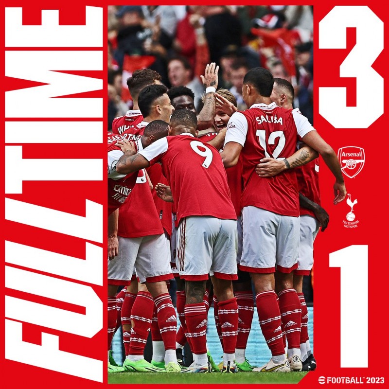 北伦敦是红色的!阿森纳一线队、青年队和女队本赛季均完胜热刺