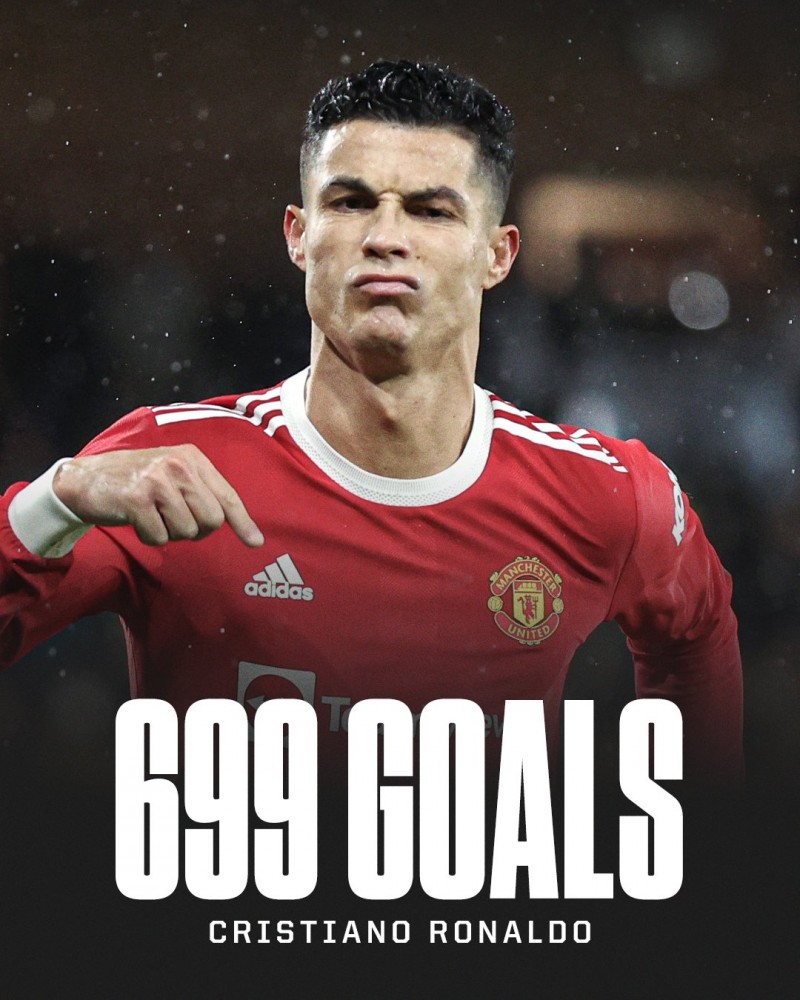 CR700就在今晚?C罗俱乐部已进699球,距离700球只差1球!