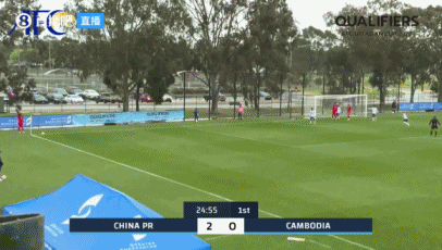 ?9-0大胜柬埔寨,U17戴帽前锋10号王钰栋年仅15岁又10个月