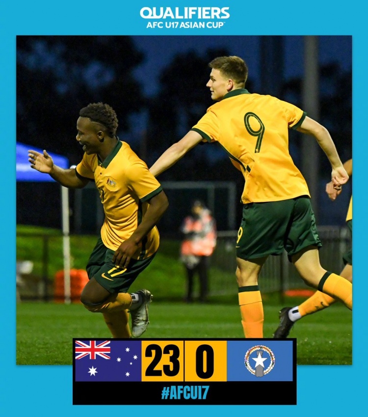 U17亚洲杯预选赛综述:沙特9-0马尔代夫 乌兹别克14-0文莱