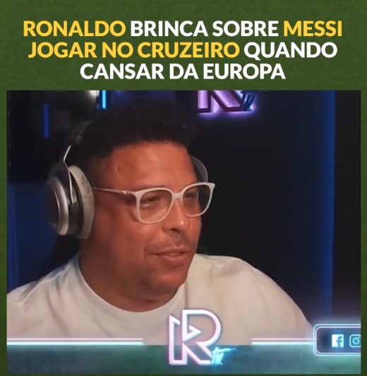 球迷推荐克鲁塞罗签梅西,大罗:疯狂,你能想象他厌倦欧洲来这?