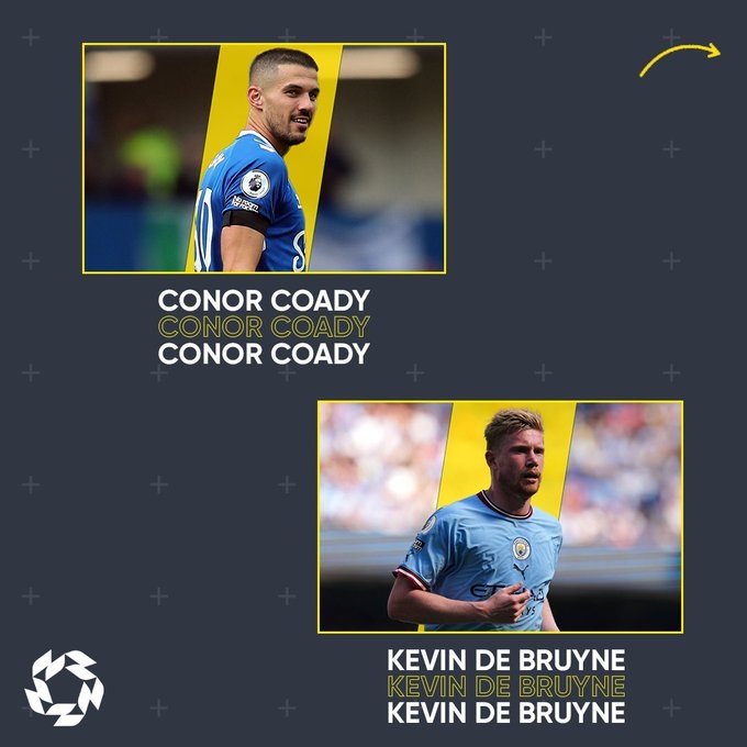 PFA英超九月最佳球员候选:拉什福德、哈兰德、德布劳内等六人