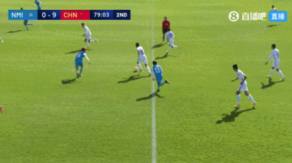 U17国足两位数了!王钰栋替补世界波戴帽