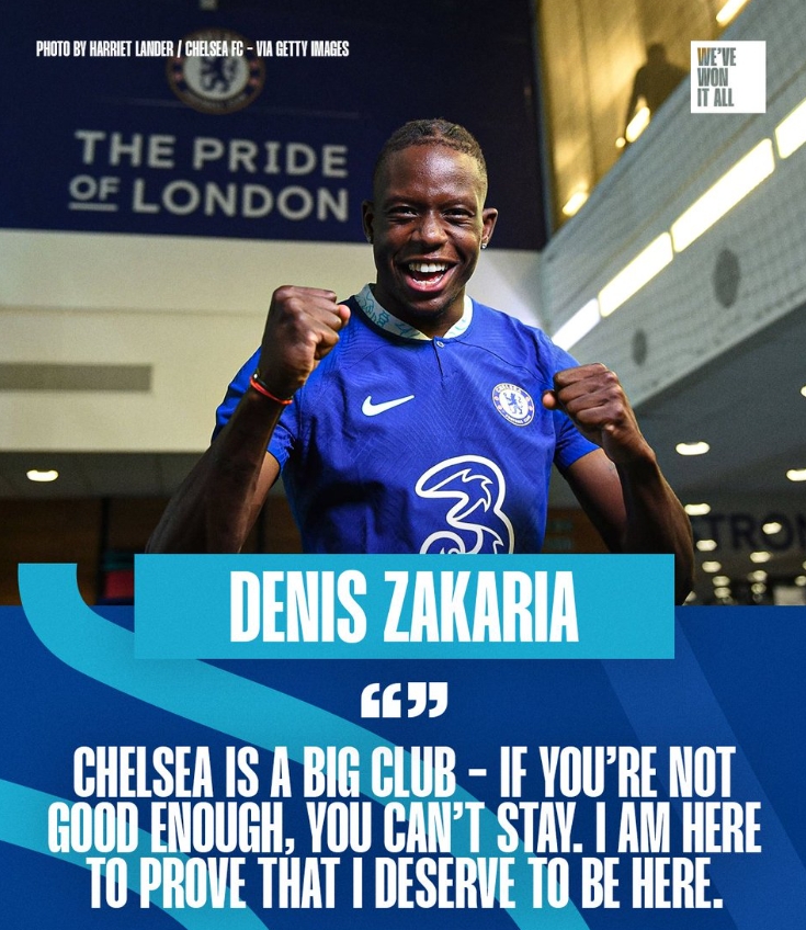 扎卡里亚:最后一刻加盟切尔西太疯狂了 会听从马克莱莱的建议