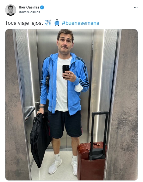 卡西更推晒出行照,球迷纷纷评论:和普约尔一起吗?