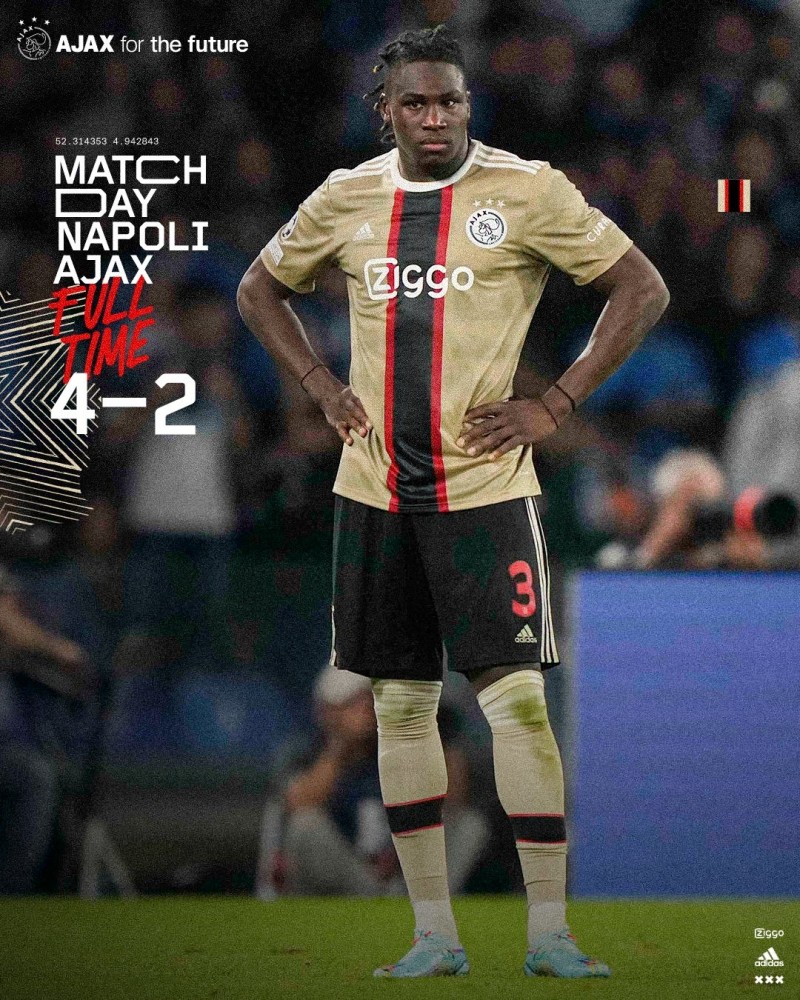 防守呢?近3场丢12球,阿贾克斯创1964年来连续三场比赛丢球纪录