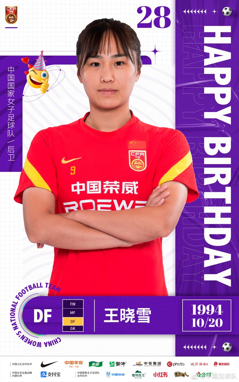 后防铁闸帮助女足连克日韩拿到亚洲杯冠军,王晓雪28岁生日快乐!