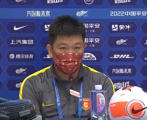 河北领队:后卫客串门将迫不得已 河北球员现在能踢比赛已是不易