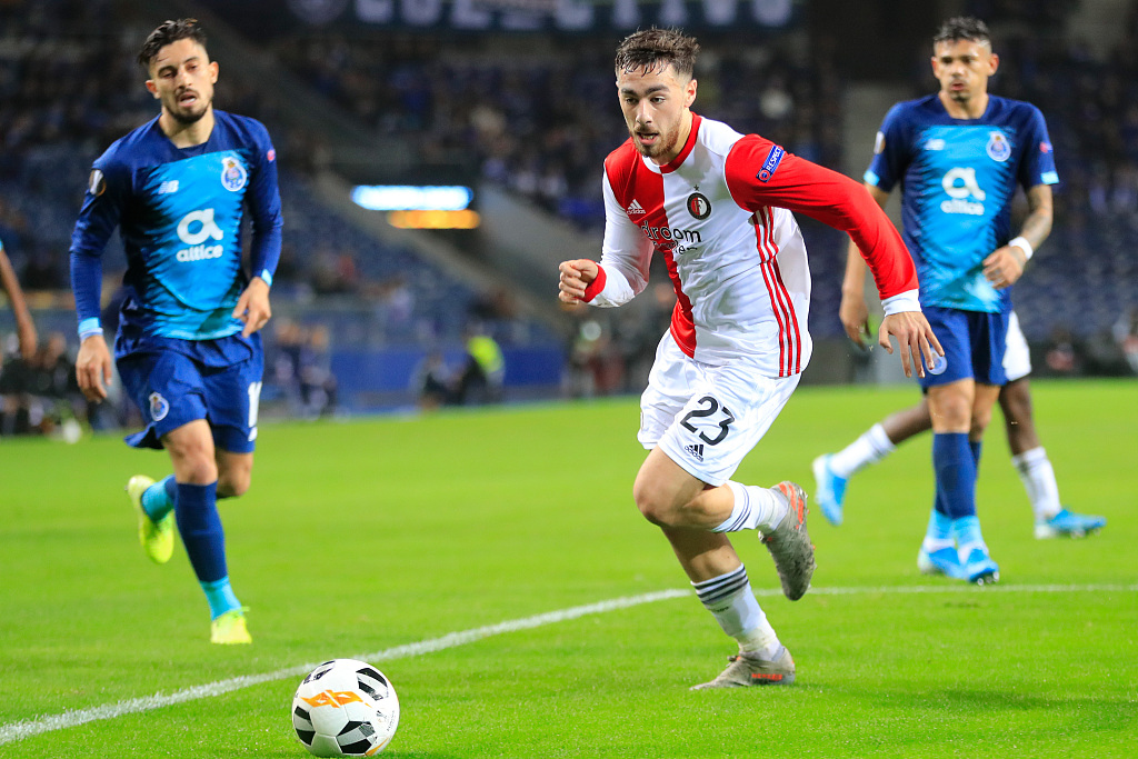 与罗马竞争?全市场:里昂和多特都有意引进费耶诺德中场柯克曲