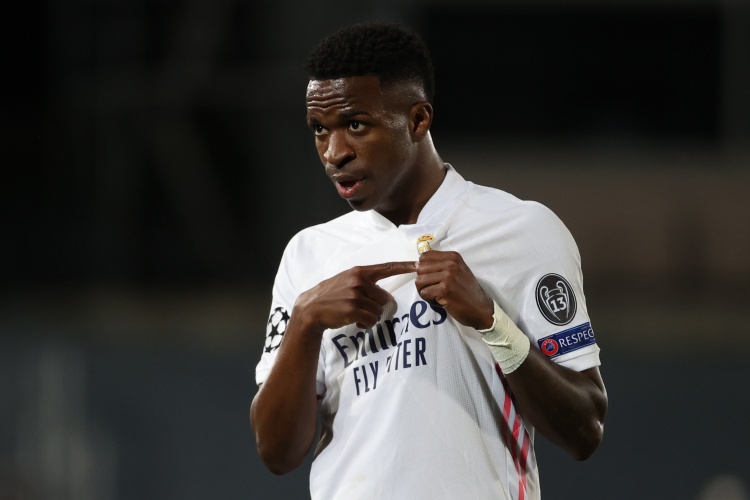 维尼修斯本场9次射门生涯新高,皇马上一位欧冠射门次数更多是C罗