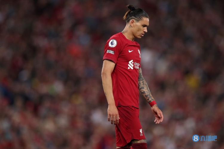 战枪手努涅斯5次越位,成为克洛普执教红军以来单场越位最多球员