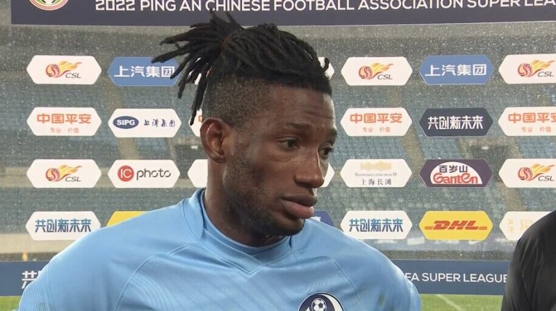 曼佐基:虽然输球但没留遗憾 海港是强队我们还有进步空间