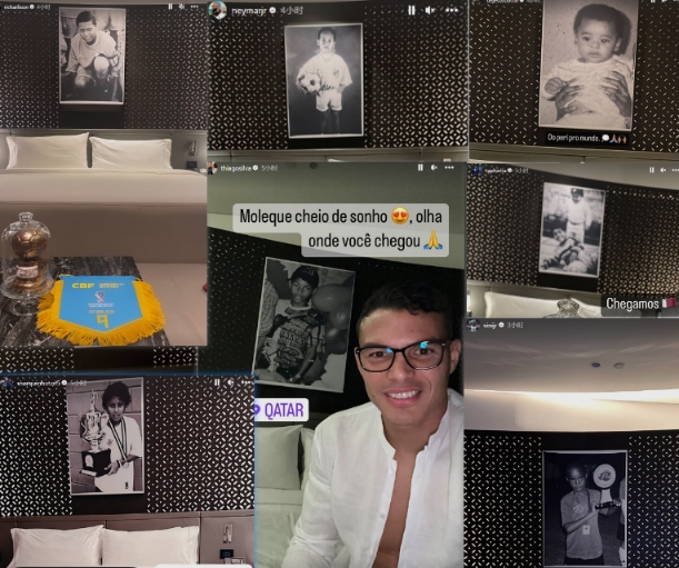 儿时的梦!五星巴西出击!内马尔等巴西众星齐晒儿时照勉励