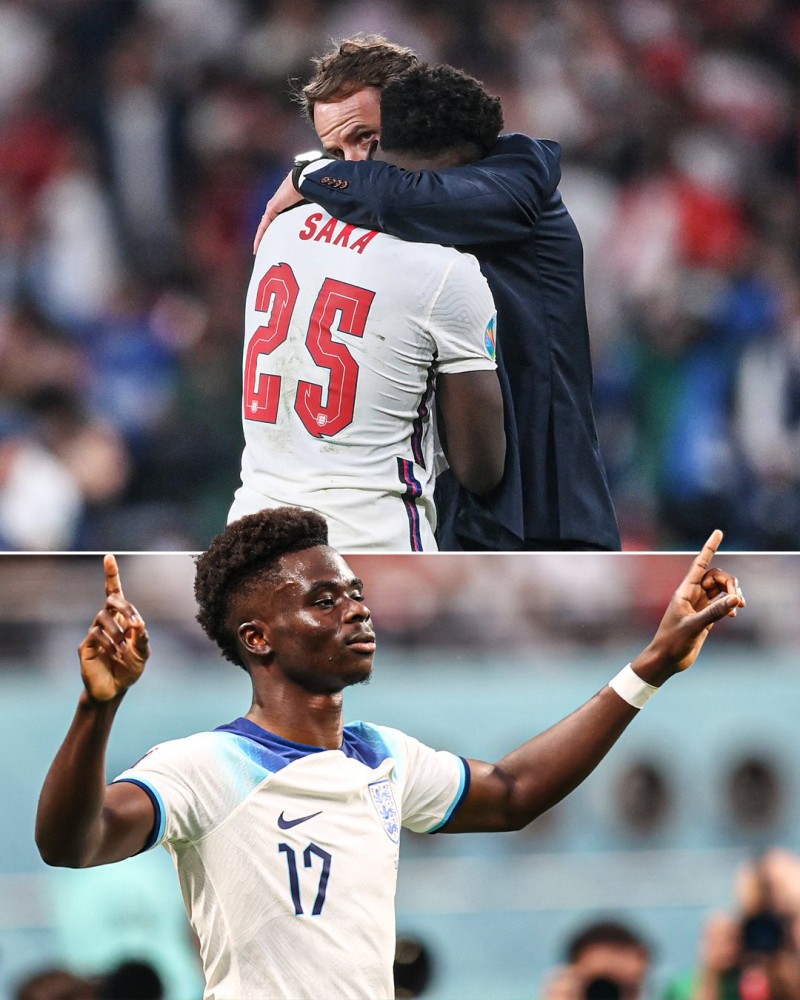 重新出发!去年欧洲杯决赛失点,498天后萨卡世界杯首秀梅开二度