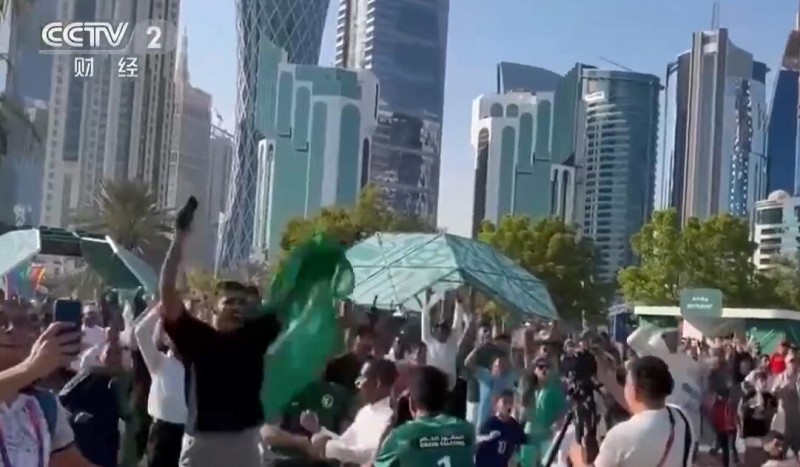 庆祝逆转阿根廷，沙特首都部分娱乐场所向人们免费开放