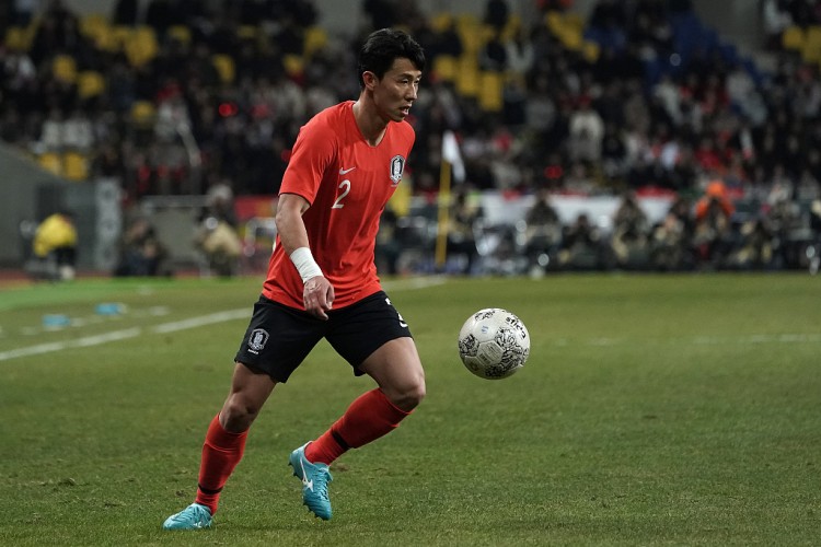 韩国后卫金太焕:期待世界杯上对抗C罗 孙兴慜很关照年轻球员