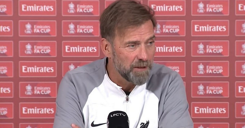 克洛普:输给布莱顿的方式很糟糕,但不认为现在是补强合适时机