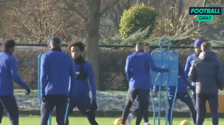 要好起来了?穆德里克参加蓝军首训,奇尔维尔&詹姆斯也伤愈回归