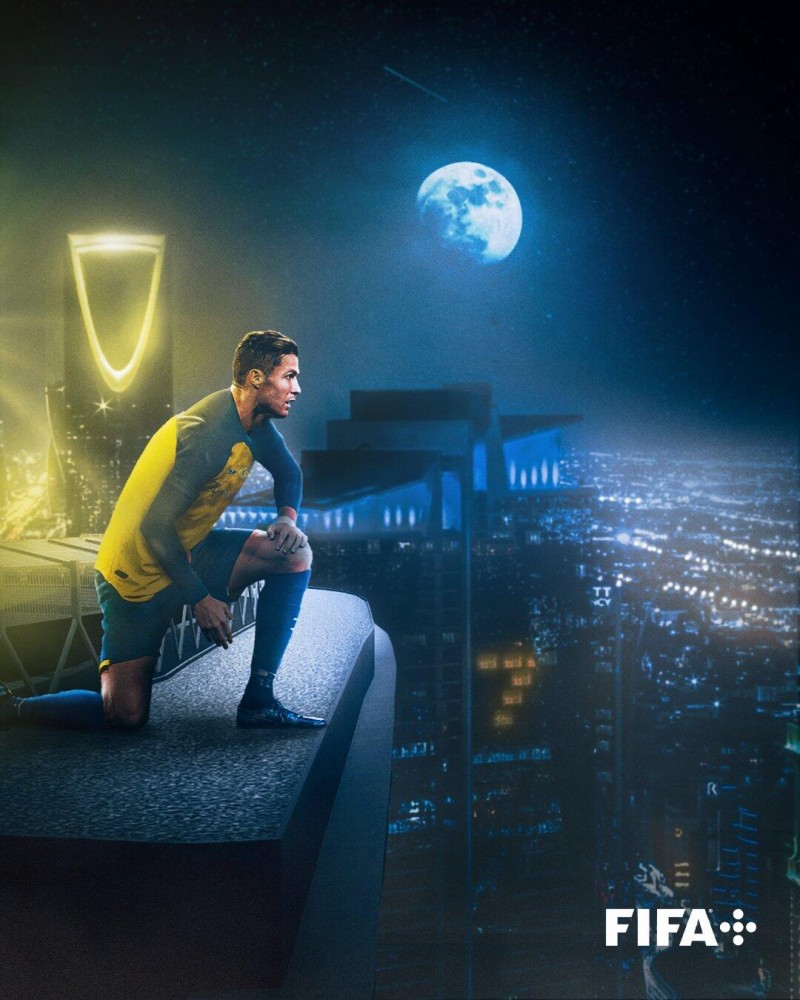 FIFA世界杯官推发布C罗海报:C罗已准备好开启他的新篇章