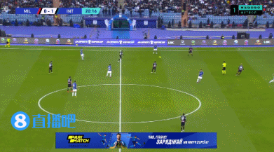 哲科扣过托纳利低射破门,米兰开场20分钟连丢两球