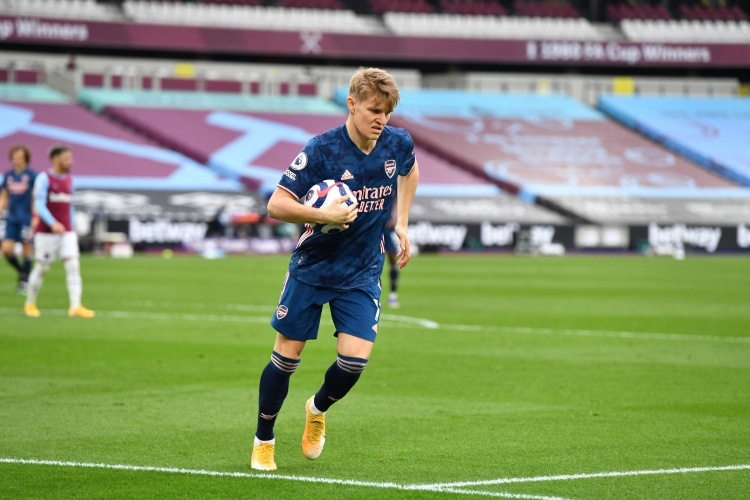 默森:厄德高是足球界奥沙利文,除了德布劳内英超没人有他的视野