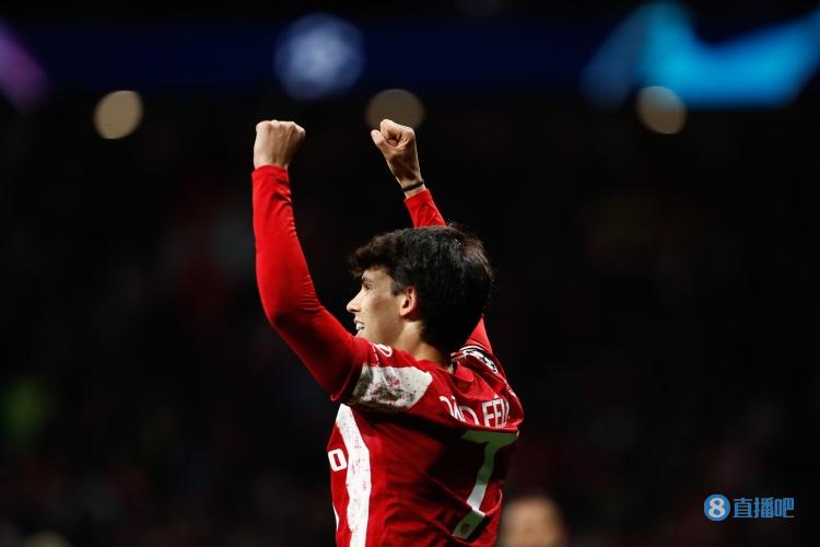 菲利克斯近3次登场打进4球，首次在西甲连续3场取得进球