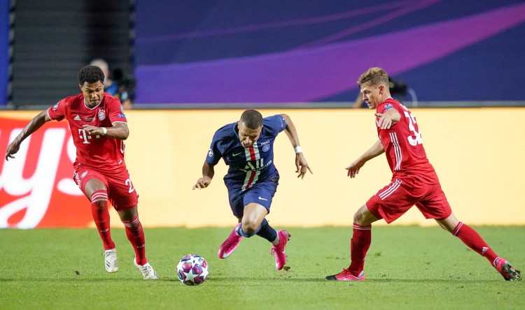 巴黎近32场主场欧冠比赛仅1次未破门,就是2020-21赛季对拜仁