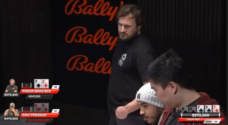 【EV扑克】72杂色勇敢跟注,最烂底牌逆袭赢下27万刀巨额底池