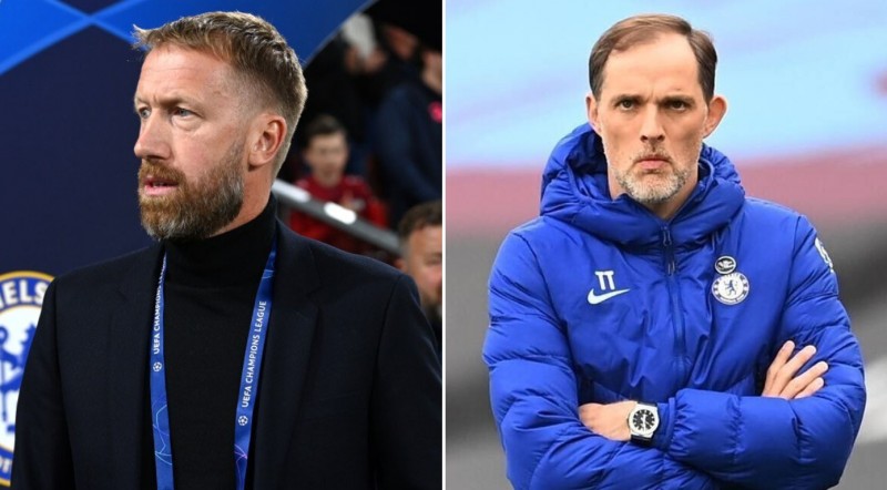 ⚠️危?波特蓝军英超5胜6平5负场均1.31分,图赫尔下课前1.67分