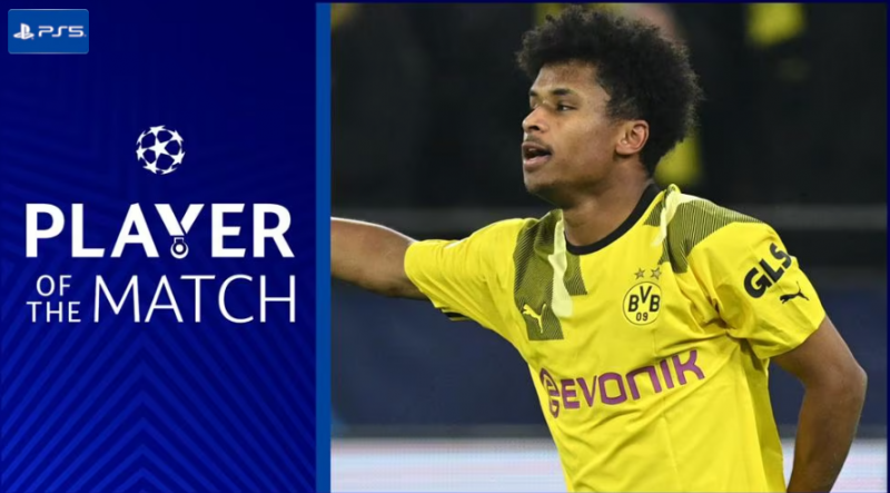 打进全场唯一进球,官方:阿德耶米当选多特vs切尔西全场最佳