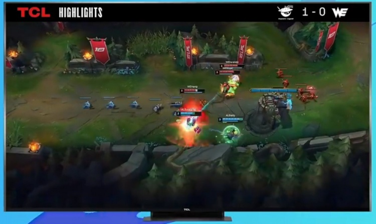 ALvsWE第一局高光时刻:AL泽丽接近超神速推WE