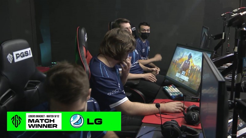 ?PGS败者组:LG决赛圈疯狂收割五队 十一杀吃鸡收大分