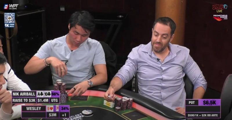 【EV扑克】讨论 | 大胆的举动,视频博主用A-High重锤60万对抗顶Set