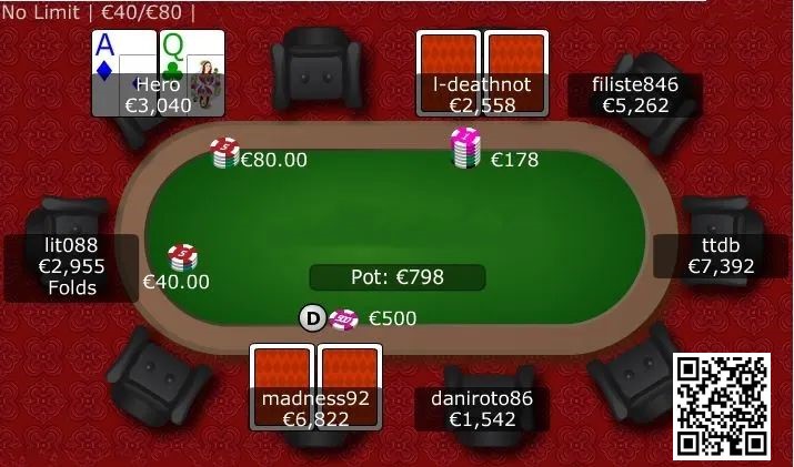 【EV扑克】玩法：开局35BB拿着A-Qo在大盲如何应对3-Bet