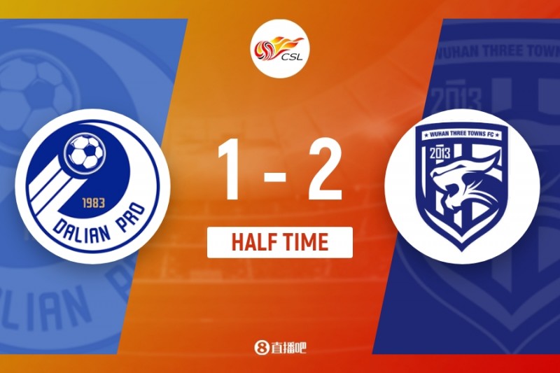 半场-阿齐兹点射戴维森建功商隐送点 武汉三镇暂2-1大连人