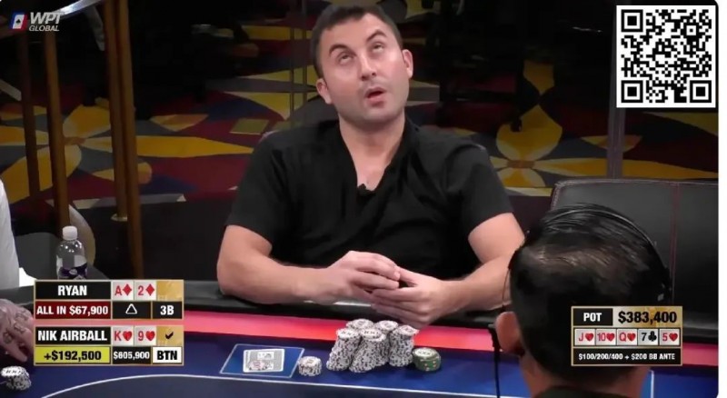 【EV扑克】牌局分析 | 诈唬撞上同花顺,问题出在哪?