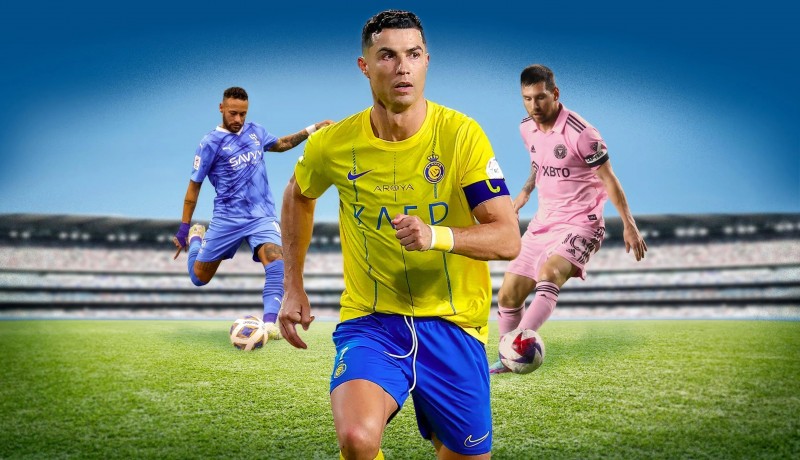 ?福布斯足坛2023收入排行:C罗2.6亿美元遥遥领先,梅西1.35亿第二