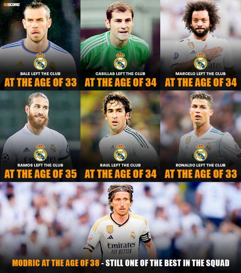劳尔、卡西、C罗、拉莫斯都没能终老皇马,38岁魔笛还在坚持?