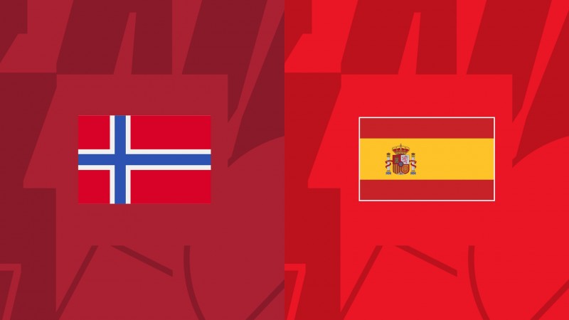 欧预赛-挪威vs西班牙首发：哈兰德、厄德高先发，莫拉塔、法蒂出战