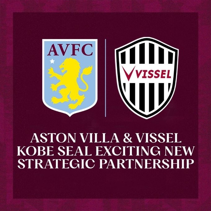 官方:维拉与神户胜利船建立合作关系,为日本球员提供留洋渠道