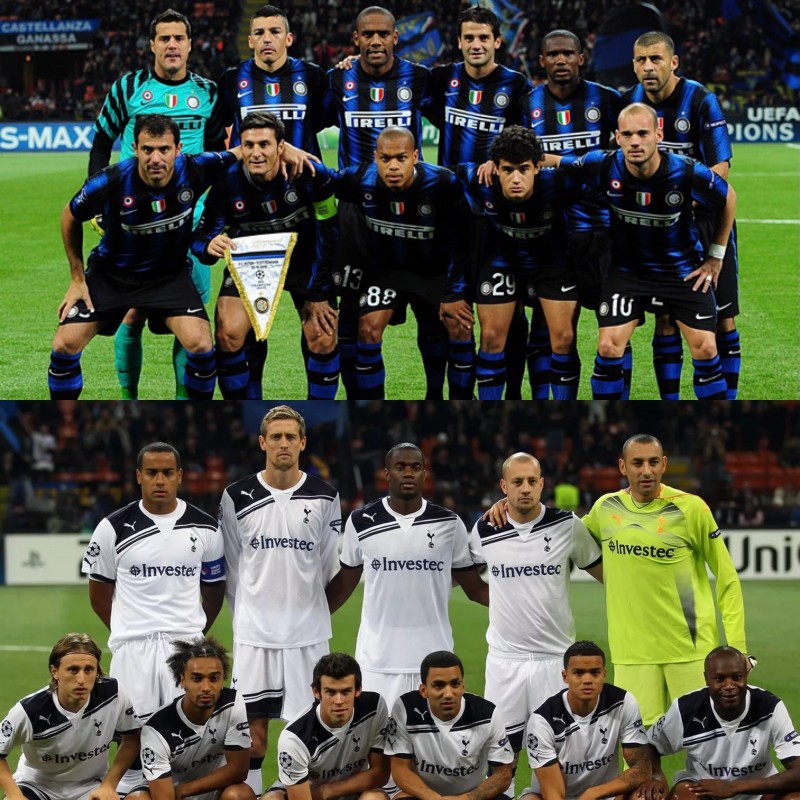 大圣贝尔的经典战役！10年欧冠小组赛热刺遭遇国米，你还记得吗？