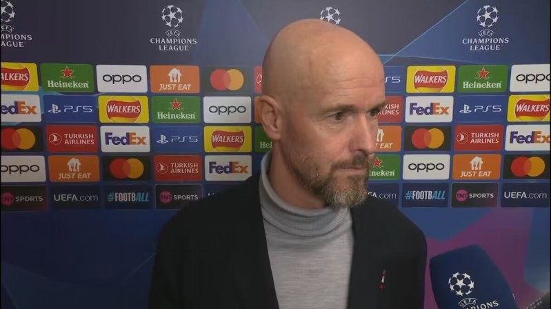 滕哈赫：今天我们赢得很幸运，奥纳纳做出了精彩的扑救