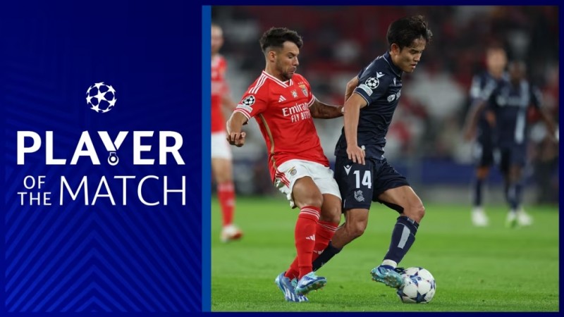 久保建英:我们比本菲卡表现得更好,主场再胜的话出线问题不大